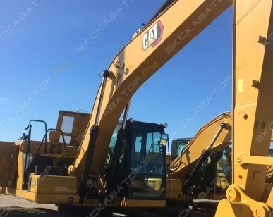 фото Аренда гусеничного экскаватора Caterpillar 320, Москва