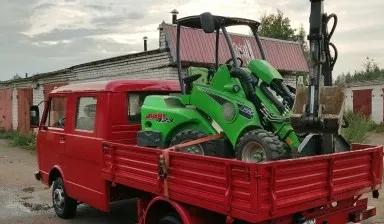 Фото №3 Услуги Мини-погрузчика. Вилы.