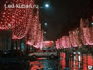 фото Светодиодная штора (световой занавес)