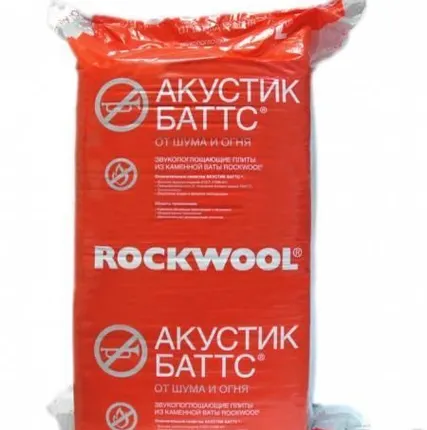Фото №0 Акустик Баттс Rockwool (Роквул) Минераловатная плита