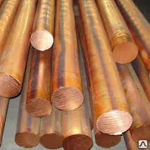 Фото №0 Круг медный 55 М1, М1р, М2, М2р, М3, М3р, М0б по ГОСТ 1535-2006, 10988-75