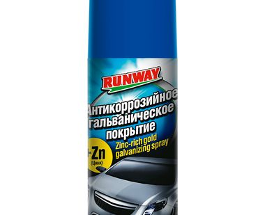фото Антикоррозийное гальваническое покрытие с цинком RUNWAY, 450 мл