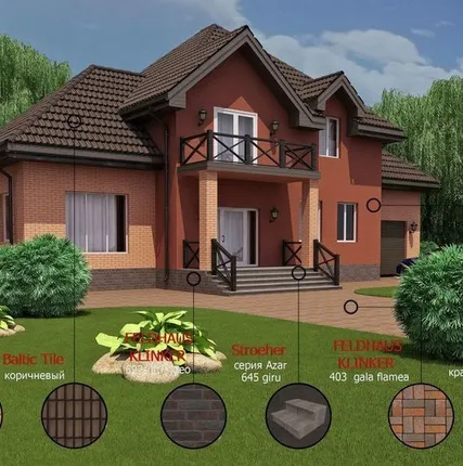 Фото №0 3D-визуализация домов