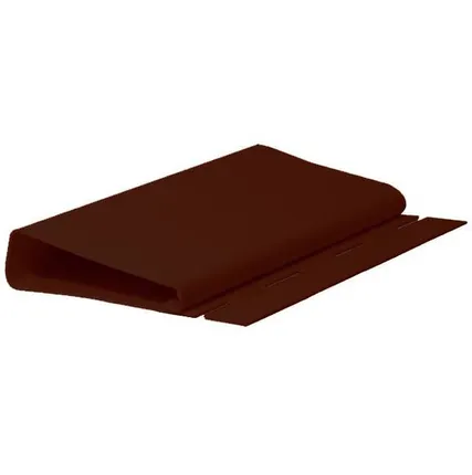 Фото №0 J-профиль широкий 3,66, 3,05м для винилового сайдинга Fine Ber могано