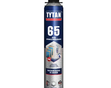 фото Пена монтажная профессиональная 65 Tytan Professional (750 мл)