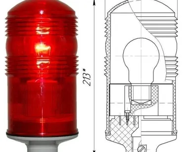 фото Заградительный огонь низкой интенсивности ЗОМ-40Вт&gt;10cd, тип А