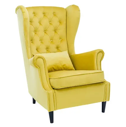 Фото №0 кресло Leset Винтаж 810х770х1070мм желтое