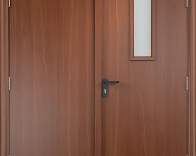 фото Противопожарная дверь ДПД 01/60, 1278*2074, 60мин, 37Db, двухстворчатая