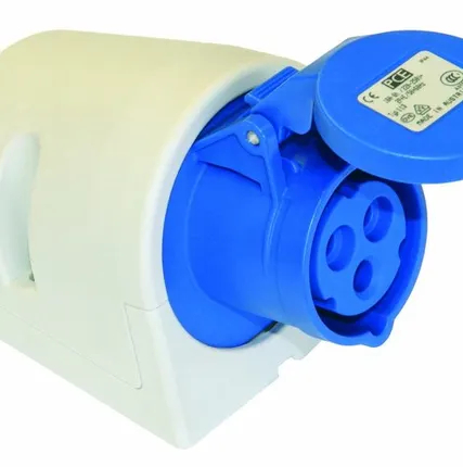 Фото №0 Розетка для монтажа на поверхность 32A, 2P+E, 230V, IP44 123-6 PCE