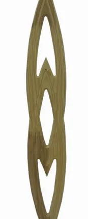 Фото №0 Балясина сосна плоская №1 Рыбка "AB" 18х100х900 Вологда клееная