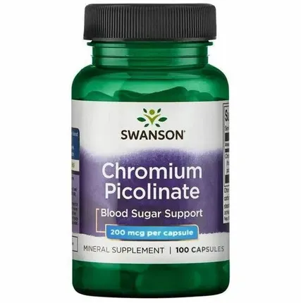 Фото №0 Swanson Chromium Picolinate, 100 капс.