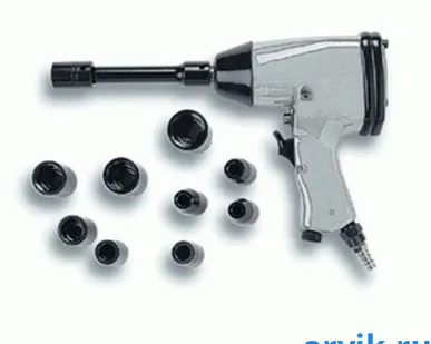 фото Ударный пневмогайковерт ABAC 5181318 (+10 головок)