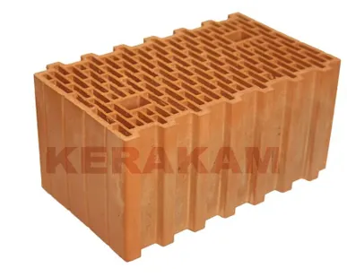 фото Керамический блок Kerakam 44 260х440х219 с пазом и гребнем