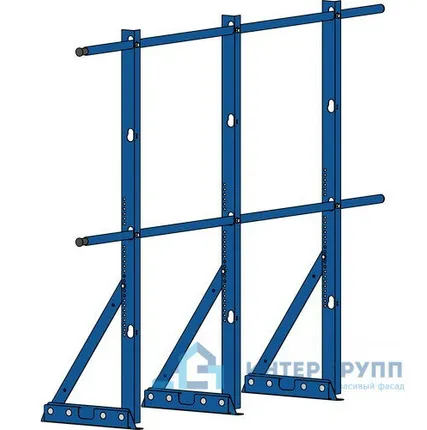 Фото №0 Ограждение ECONOM d-25 (круг) H-1200/3,0м фальц ТУ