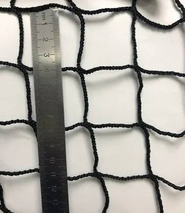 Фото №0 Сетка заградительная 40*40мм д.3,0мм Черный