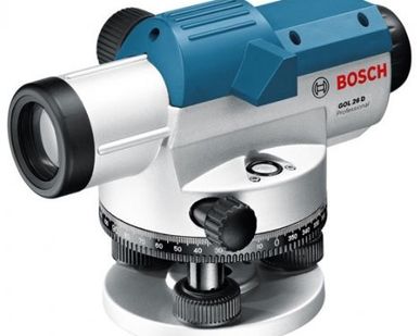 фото Нивелир оптический BOSCH GOL 26 D (100м,26-крат,кейс)/0.601.068.000