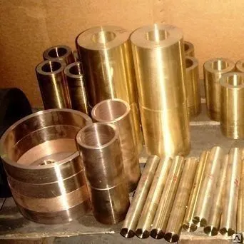 Фото №0 Отливки втулки плашки БрОФ БрАЖ БрОС БрАЖМц бронзовые и БрАМц литье БрОЦС