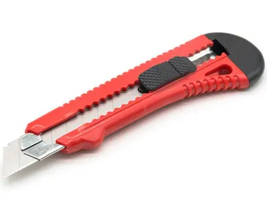 фото Нож канцелярский усиленный 18 мм