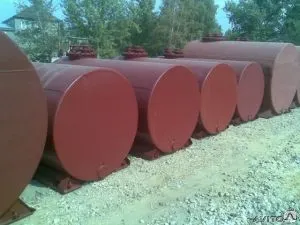 фото Резервуар горизонтальный стальной надземный 100м3
