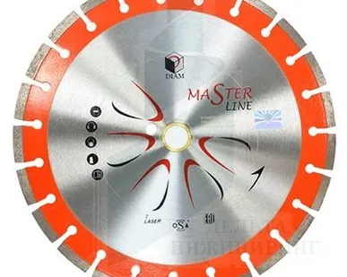 фото Алмазный сегментный круг DIAM Универсал Master Line 350 мм
