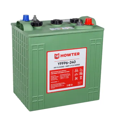Фото №0 Тяговый аккумулятор HOWTER FFP 06 240 (6V / 240 Ah C20)