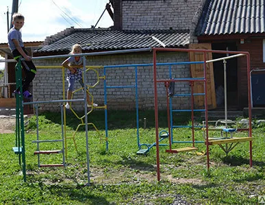 фото Городок детский шестигранный