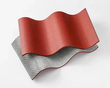 фото Шифер волновой красный 5,8*1130*1750 МинералКомпозит