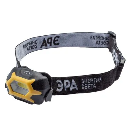 Фото №0 Фонарь GB-701 налобный "Практик" 5Вт COB 3xAAA сенсор 3 режима блист. ЭРА Б0027819