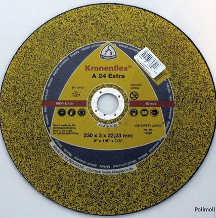 Фото №0 Диск отрезной Kronenflex 150*2,5*22,23 KT/EXTRA/A24EX/S/GER/