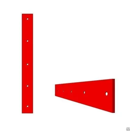 Фото №0 Нож скоростного отвала твердосплавный 3000х130х20 КДМ "Курган"