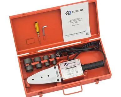 фото Набор для сварки полипропиленовых труб диаметром 20-40 мм (1500 Вт) A-05 AQUALINK