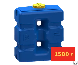 Фото №0 Емкость прямоугольная из пластика 1500 литров