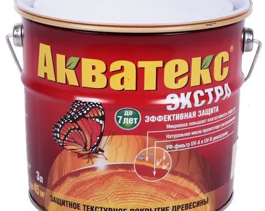 фото Пропитка для дерева Акватекс-Экстра 3л сосна