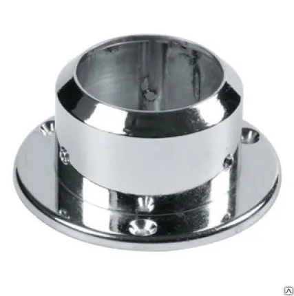 Фото №0 Фланец 50 мм толстостенный хром