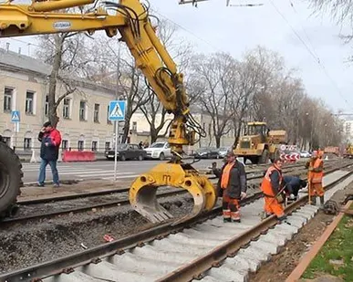 фото Капитальный ремонт жд пути