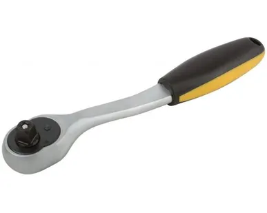 фото Вороток (трещотка) Профи CrV прорезиненная ручка 72 зубца 3/8"