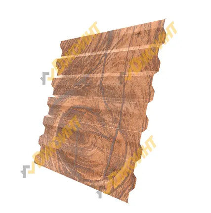 Фото №0 Профнастил С-21 0,5 Printech Real Print Almond (Миндаль)