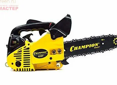 фото Бензопила CHAMPION 125Т-10"-3/8"-1,3-40Е