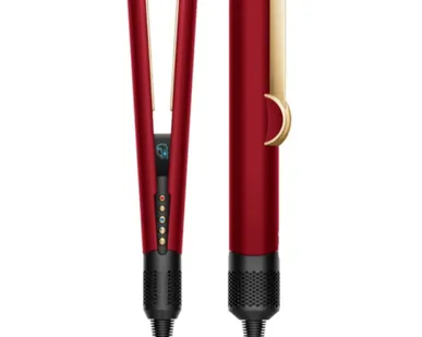 фото Выпрямитель Dyson Airstrait HT01, Gift Edition - Red Velvet/Gold