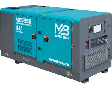 фото Master Blast MB-535B-12+AC винтовой дизельный компрессор