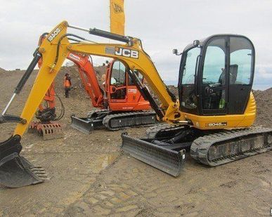 фото Джейсиби мини экскаватор JCB 8035 ZTS