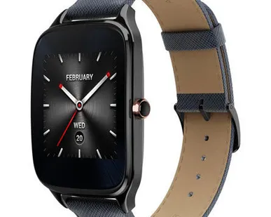 фото Умные часы ASUS ZenWatch 2 WI501Q leather Dark Blue