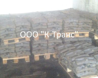 фото Колодка локомотивная гребневая тип М