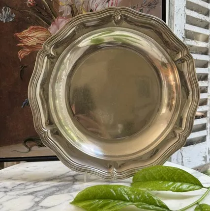 Фото №0 Блюдо Christofle 30 см серебрение Франция начало XX в.