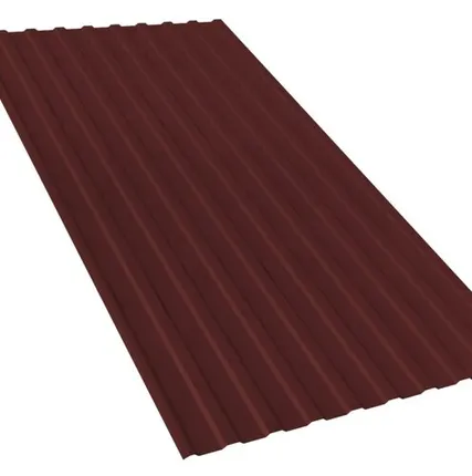 Фото №0 Профнастил двухсторонний МП 20 RAL 8017 Коричневый 0,4 мм