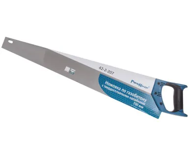 фото Пила по газобетону с твердосплавными напайками Ремоколор, 700мм