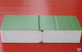 Фото №0 Cэндвич-панели фасадные с утеплителем минеральная вата