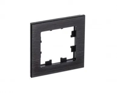 фото Рамка 1-м AtlasDesign Nature метал. оникс SE ATN312301