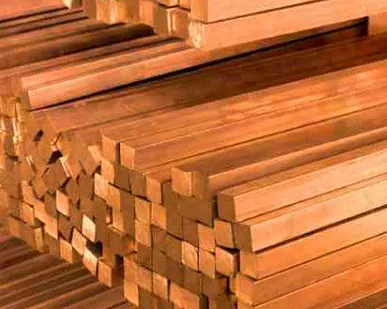 фото Квадрат бронзовый от 1.5мм до 330мм БрАЖМц БрАЖН БрАМц БрБ2 БрОЦС5-5-5