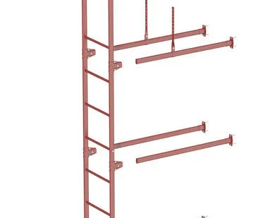 фото Фасадная лестница BORGE 3 м нижняя секция